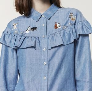 Brand new Miss patina Stradivarius shirt